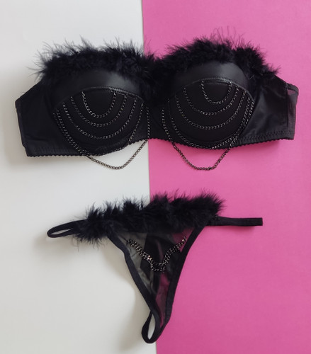 ست شورت و سوتین زنانه فانتزی